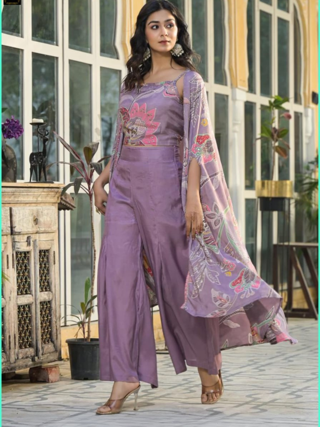 Muslin Digital Print 3Pc Shurg Set