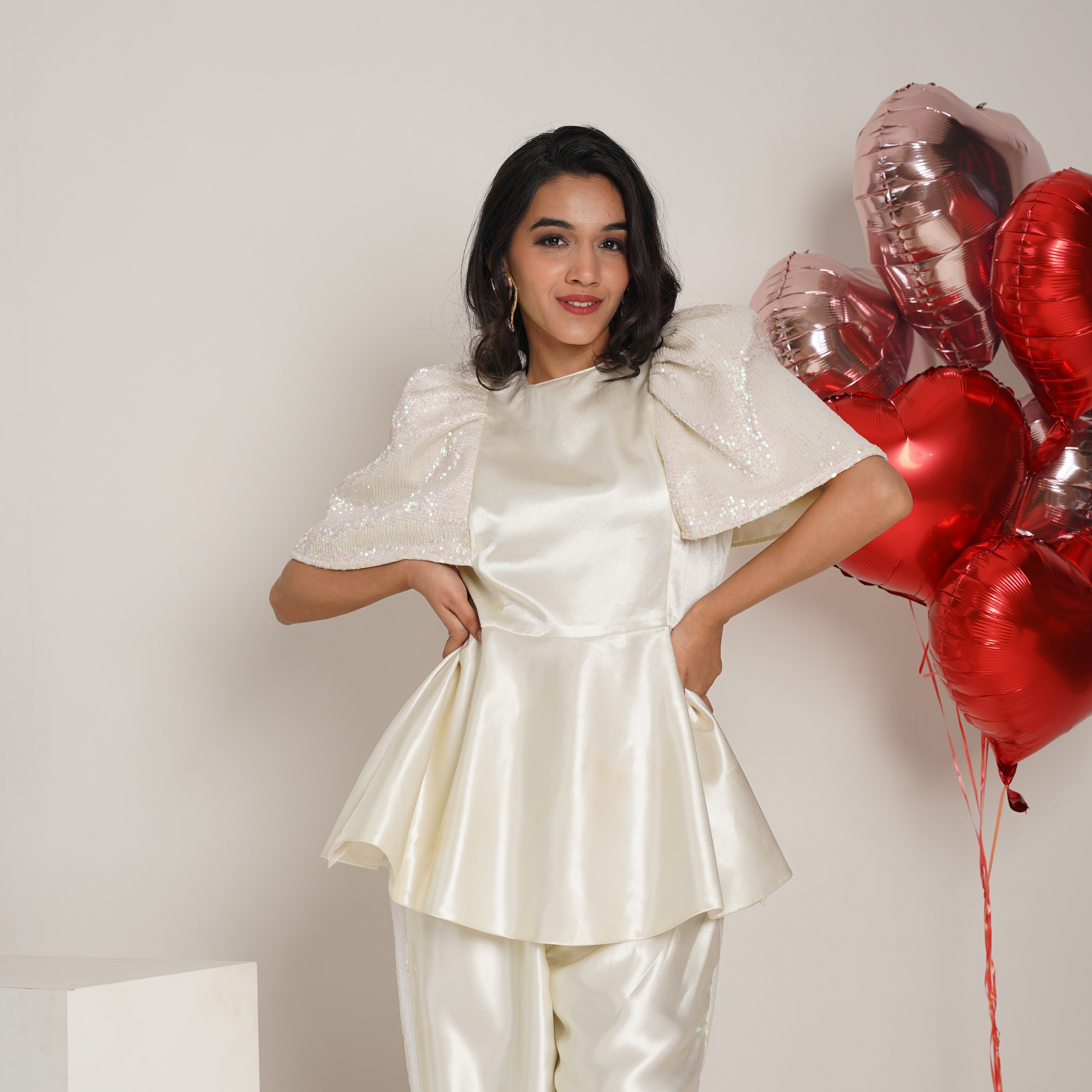 Ivory Love Coord Set.